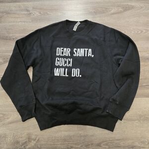 Gucci Black Crewneck Women's Sweater